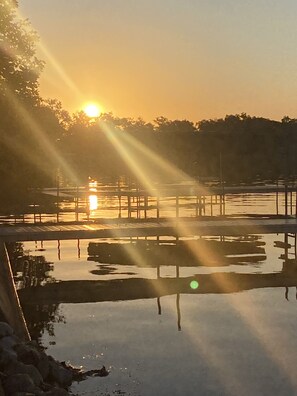 Incredible sunrises and sunsets!