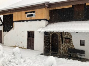 L’entrée du gîte 