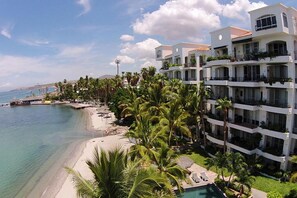 View of Condo from Beach