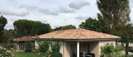 La maison depuis le solarium