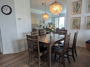 Dining Table at 1103 SeaCrest