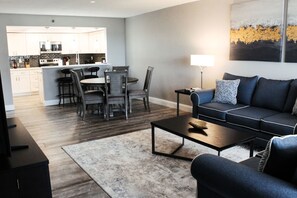 Family Room and Kitchen/Dining Area