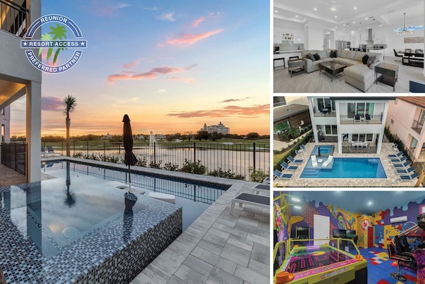 Welcome to Dream View, a custom built home with a West-facing Pool, Movie Room, and Unique Kids Bedrooms | PHOTOS TAKEN : February 2020