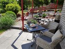Terrasse vor der Wohnung