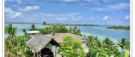 Le blue Lagoon Lodge et sa vue panoramique