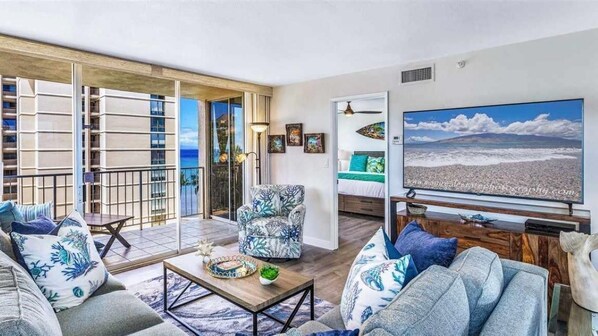 Living room view.