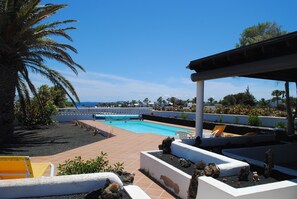 Sea views across to neighbouring Fuertaventura