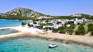 Umgebung -des nachhaltigen Ferienhauses in Kroatien 