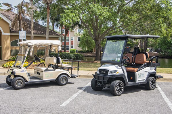 2 Golf Carts