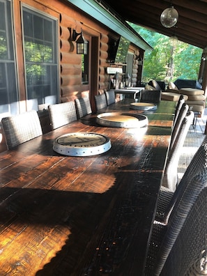 Outdoor dining