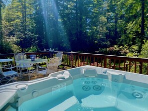 Mid Day Sun on the Hot Tub, Western Deck