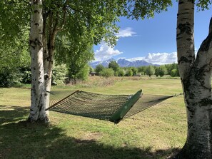 Hammock in the Front Yard