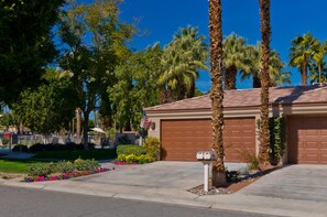 Step out the front door, it’s almost like having a private pool and jacuzzi.  