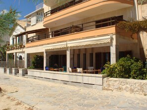 Building exterior showing terrace