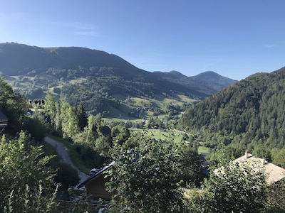 Beautiful location in stunning Bauges National Park, French Alps. Ski cycle hike