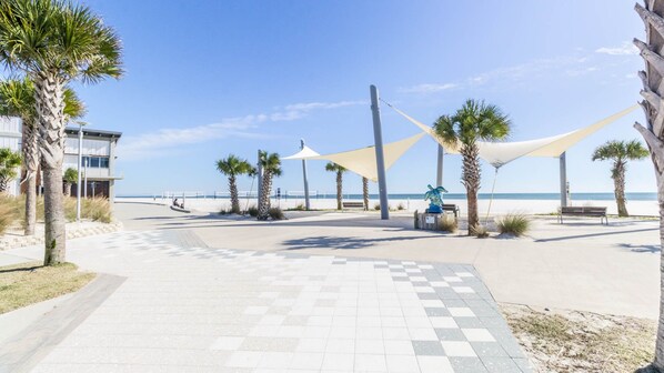 public beach