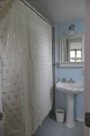 Private master bath
