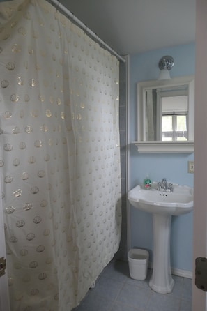 Private master bath