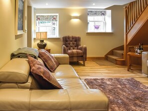 Cosy living room with wood burner | Midge - Lower Trembath, Buryas Bridge, near Penzance