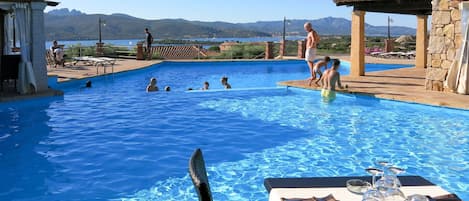 Water, Swimming Pool, Azure, Sky, Chair, Leisure, Outdoor Furniture, Fun, Recreation