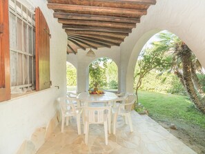 Table, Plant, Furniture, Window, Building, Wood, Chair, Shade, Outdoor Furniture, Tree