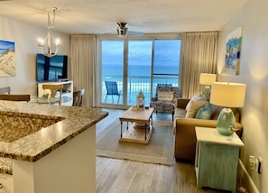 Gorgeous view from your kitchen, dining room and Living room.