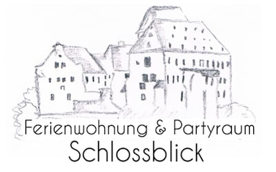 Holiday apartment & party room "Schlossblick" 6 - 12 pers.