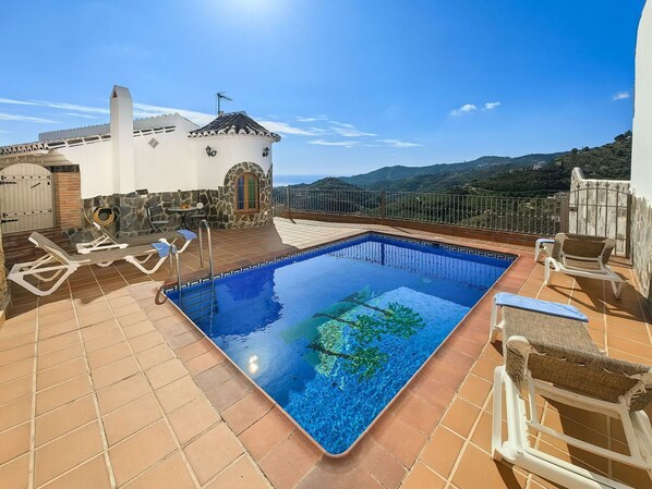 Blau, Schwimmbad, Gebirge, Estate, Villa, Resort, Hotel, Hazienda, Ferienort, Eco Hotel
