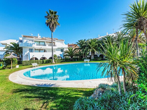 Blau, Schwimmbad, Resort, Ferienort, Hotel