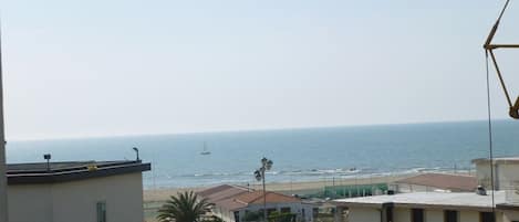 Vista para a praia ou o mar