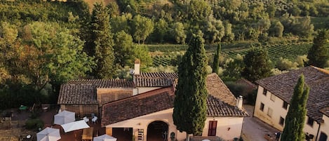 Torre Rasa from the air