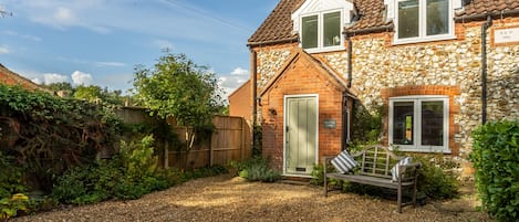 Cherry Tree Cottage, Great Bircham: Front elevation