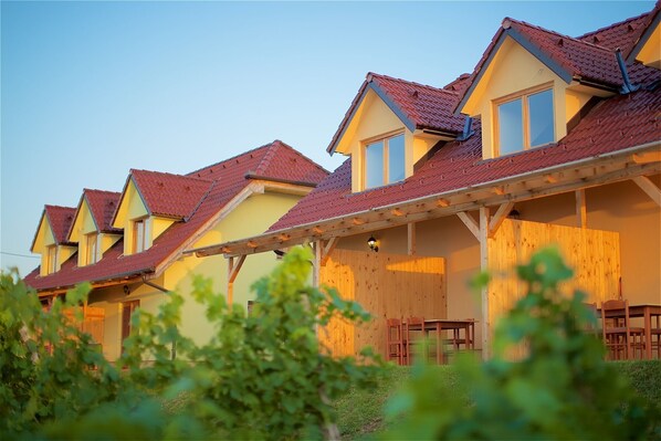 Front of property – evening/night