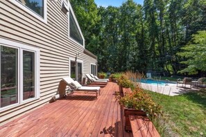 Sun Deck with Lounge Chairs