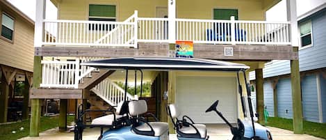 Pura Sol - Private 3 bed/2 bath home, with private heated pool & golf cart