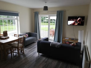 Living Area looking out into gardens