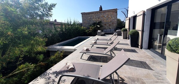 Terrasses piscine