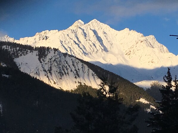 La vue sur la montagne des Agneaux