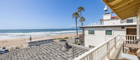 Welcome to our beachfront oasis, the Strand! Wake up to breathtaking ocean views every morning of your stay.