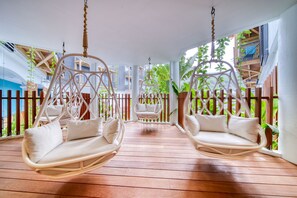 Sala de estar en el lobby