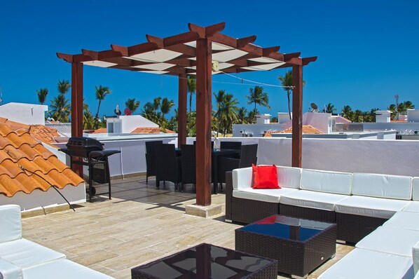 Awesome private roof top terrace 