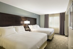 Drift to sleep in a comfortable bed after a wonderful day outside.