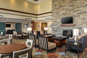The welcoming lobby provides a lounge area for guests to relax.
