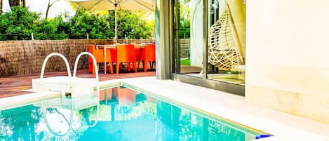 Moderner Pool im einzigartigen Ferienhaus in Mallorca