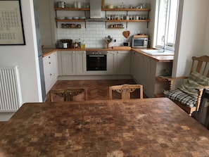 Kitchen/Dining room.