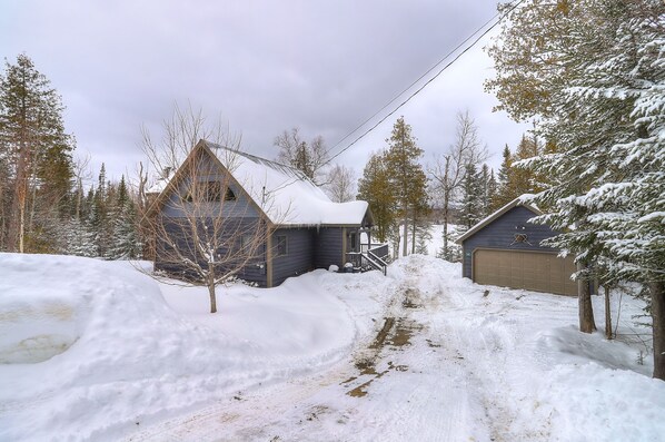 Driveway During Winter