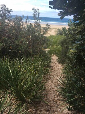 Private beach access
