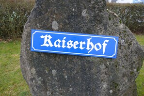 Enceinte de l’hébergement