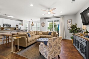 Decorated to make you feel at home. 