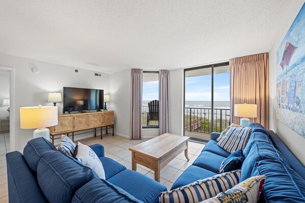 Oceanfront Living Room